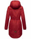Marikoo Kamil Damen Parka Winterjacke mit Kapuze Blood Red Größe S - Gr. 36