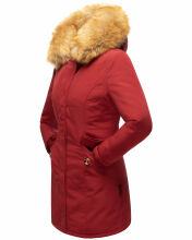 Marikoo Karmaa Damen Parka Winterjacke warm gefüttert Blood Red Größe XS - Gr. 34