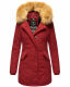 Marikoo Karmaa Damen Parka Winterjacke warm gefüttert Blood Red Größe XS - Gr. 34