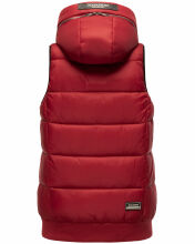 Navahoo Kassidy Damen Übergangs Weste Steppweste Blood Red Größe M - Gr. 38