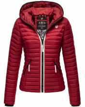 Navahoo Kimuk Princess leichte Damen Steppjacke Blood Red Größe M - Gr. 38