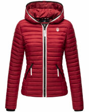 Navahoo Kimuk Princess leichte Damen Steppjacke Blood Red Größe M - Gr. 38