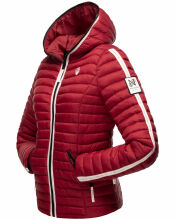 Navahoo Kimuk Princess leichte Damen Steppjacke Blood Red Größe M - Gr. 38