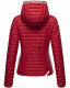 Navahoo Kimuk Princess leichte Damen Steppjacke Blood Red Größe M - Gr. 38