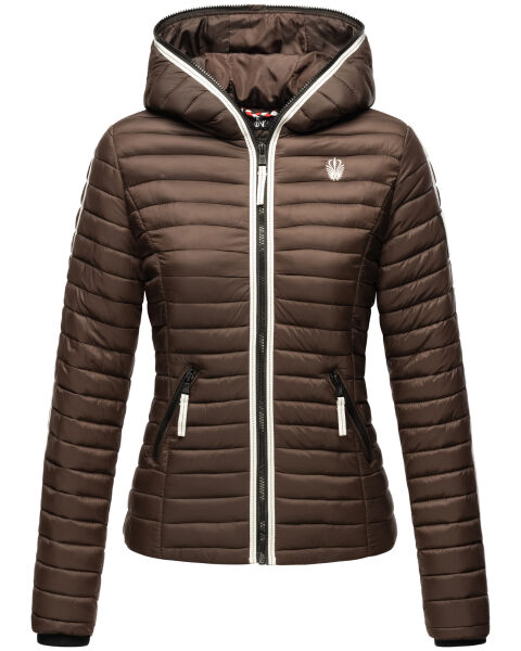 Navahoo Kimuk Princess leichte Damen Steppjacke Dark Choco Größe