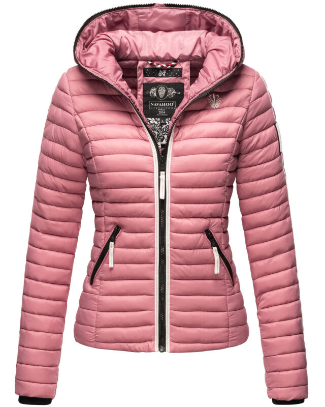Navahoo Kimuk Princess leichte Damen Steppjacke Dark Rose Gr&ouml;&szlig;e XS - Gr. 34