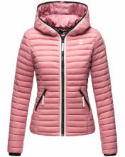 Navahoo Kimuk Princess leichte Damen Steppjacke Dark Rose Gr&ouml;&szlig;e XS - Gr. 34