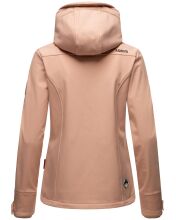 Marikoo Kleinezicke Damen Softshell Jacke Rosa-Gr.3XL