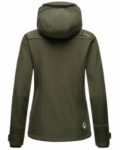 Marikoo Kleinezicke Damen Softshell Jacke Grün-Gr.L
