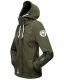 Marikoo Kleinezicke Damen Softshell Jacke Grün-Gr.L