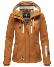 Marikoo Kleinezicke Damen Softshell Jacke Karamel-Gr.S