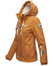 Marikoo Kleinezicke Damen Softshell Jacke Karamel-Gr.S