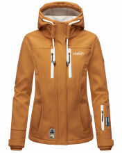 Marikoo Kleinezicke Damen Softshell Jacke Karamel-Gr.M