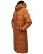 Navahoo Isalie Damen lange Winterjacke gesteppt Cinnamon Größe M - Gr. 38