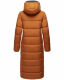 Navahoo Isalie ladies long winter jacket quilted Cinnamon Größe M - Gr. 38