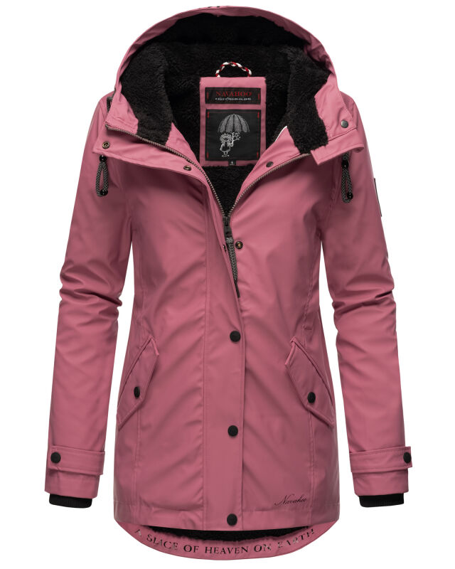 Navahoo Lindraa Damen Regenjacke Dark Rose