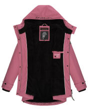 Navahoo Lindraa Damen Regenjacke Dark Rose Gr&ouml;&szlig;e S - Gr. 36