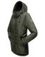 Navahoo Lindraa Damen Regenjacke Dunkel Olive Größe M - Gr. 38