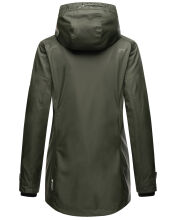 Navahoo Lindraa Damen Regenjacke Dunkel Olive Größe XXL - Gr. 44