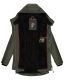 Navahoo Lindraa Damen Regenjacke Dunkel Olive Größe XXXL - Gr. 46