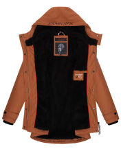 Navahoo Lindraa Damen Regenjacke Cinnamon Größe XXXL - Gr. 46