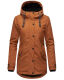 Navahoo Lindraa Damen Regenjacke Cinnamon Größe XXXL - Gr. 46