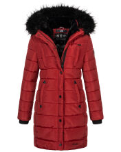 Navahoo Lotusblüte Princess ladies long winter quilted jacket  Größe XS - Gr. 34