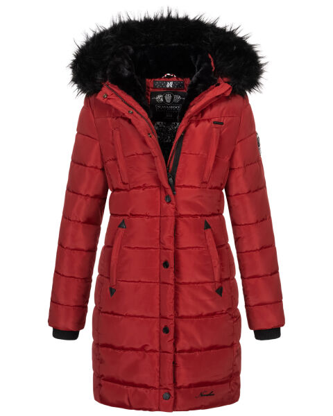 Navahoo Lotusblüte Princess ladies long winter quilted jacket  Größe M - Gr. 38