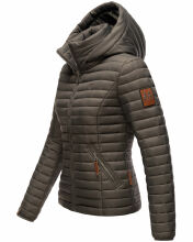 Marikoo Löwenbaby Damen Steppjacke Anthrazit Größe XS - Gr. 34