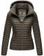 Marikoo Löwenbaby Damen Steppjacke Anthrazit Größe XS - Gr. 34