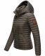 Marikoo Löwenbaby Damen Steppjacke Anthrazit Größe XS - Gr. 34