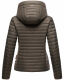 Marikoo Löwenbaby Damen Steppjacke Anthrazit Größe XS - Gr. 34