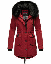 Navahoo Luluna Princess Damen Kunstfell Winterjacke Blood...