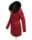 Navahoo Luluna Princess Damen Kunstfell Winterjacke Blood Red Größe M - Gr. 38