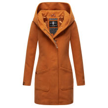Marikoo Maikoo Damen Trenchcoat Wintermantel Cinnamon Gr&ouml;&szlig;e M - Gr. 38