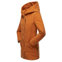 Marikoo Maikoo Damen Trenchcoat Wintermantel Cinnamon Gr&ouml;&szlig;e M - Gr. 38
