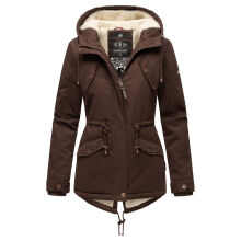 Marikoo Manolya ladies parka jacket with teddy fur  Größe XS - Gr. 34