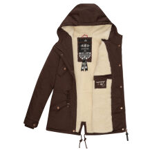 Marikoo Manolya ladies parka jacket with teddy fur  Größe XS - Gr. 34