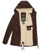 Marikoo Manolya ladies parka jacket with teddy fur  Größe XS - Gr. 34