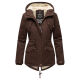 Marikoo Manolya ladies parka jacket with teddy fur  Größe XS - Gr. 34