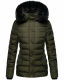 Navahoo Milianaa winter jacket quilted jacket lined hood faux fur  Größe XS - Gr. 34