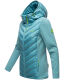 Navahoo Nimm mich mit Womens Fleece Hybrid Jacket Trekking Misty-Blue-Gr.L