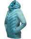 Navahoo Nimm mich mit Womens Fleece Hybrid Jacket Trekking Misty-Blue-Gr.L