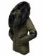 Navahoo Nirvana Damen Parka Winterjacke Olive Größe S - Gr. 36