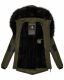 Navahoo Nirvana Damen Parka Winterjacke Olive Größe S - Gr. 36
