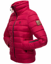 Marikoo Poison Damen Steppjacke Stehkragen Fuchsia Gr&ouml;&szlig;e XS - Gr. 34