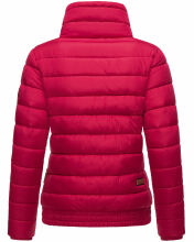 Marikoo Poison Damen Steppjacke Stehkragen Fuchsia Gr&ouml;&szlig;e S - Gr. 36