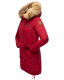 Navahoo Rosinchen Damen Winterjacke mit Kapuze Blood Red Gr&ouml;&szlig;e XS - Gr. 34