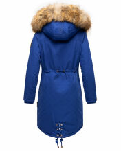 Navahoo Rosinchen Damen Winterjacke mit Kapuze Blue Jean Gr&ouml;&szlig;e S - Gr. 36