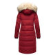 Marikoo Schneesternchen ladies long winter hooded quilted jacket  Größe S - Gr. 36